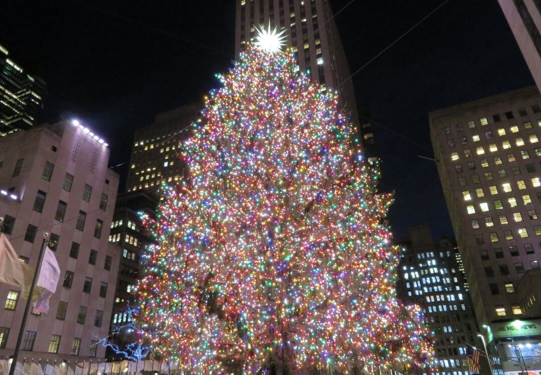árbol de Navidad en NY-2